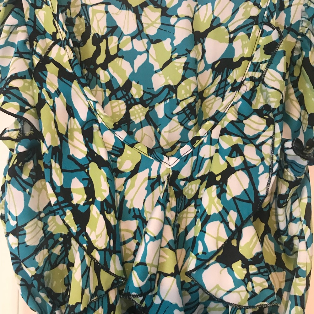 Blue/green dress